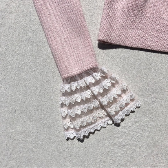 MAXRIENY by SARA WONG mutton sleeve sweater - Picture 3 of 4